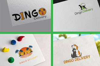 do modern animal dog pet care veterinary logo