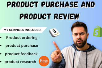 do etsy, ebay, walmart and amazon product purchase, product ordering and sales