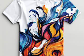 make custom and trendy t shirt design