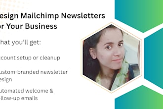 design and automate mailchimp newsletters for your business