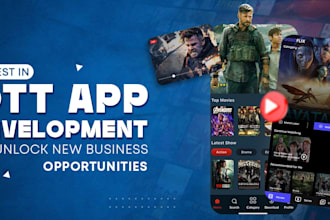 create ott, roku channel, fire tv app, video and live streaming app