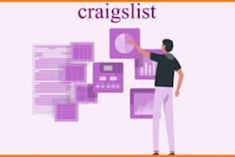 develop facebook marketplace bot, auto listing bot, craigslist bot, mercari bot