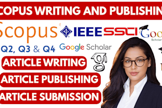 write and publish in a scopus q1, q2, q3, q4 scopus or abdc journal