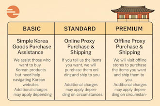 be your korean shopping assistant