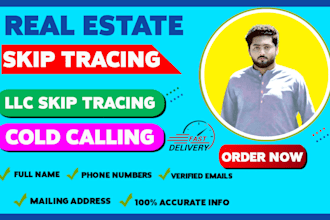 do cold calling skip tracing llc skip tracing with accuracy by tlo in low price
