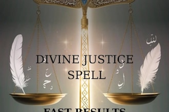 cast divine justice spell get the justice you deserve, reveal truth  spell