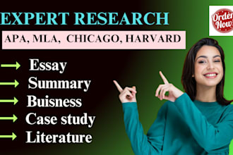quality case study analysis, report, research and summary writing