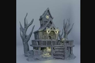 design 3dgame character,3d sculpture,terrain miniatures,ttrpg,stl files,3d print