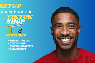 setup your tiktok shop,facebook shop,instagram shop, and be your ads manager