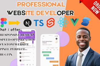 do figma to next js, react js, vue js, solid js, svelte, typescript