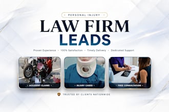 generate highly converting personal injury leads law firm leads lawyer lead