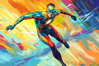 make you a quality superhero cartoon