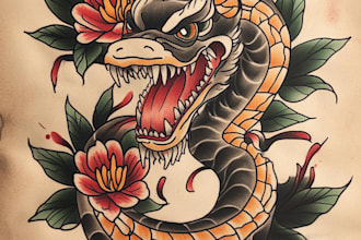 tailored american traditional tattoo designs by expert