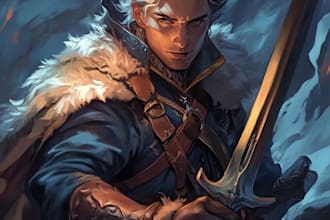 dnd character art and dnd character art