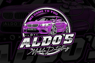 create a professional racing, car wash and automotive logo design
