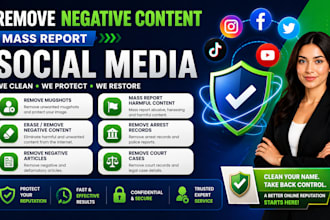remove mugshots, delete negative links, erase bad articles, false news in google