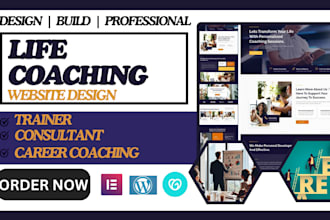 design life coaching website, trainer, consultation, career coaching website