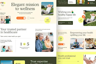 design therapy website, counseling, healthcare website, life coaching website