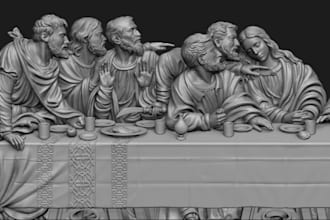 3d bas relief, coin model,  3d coin model coin design
