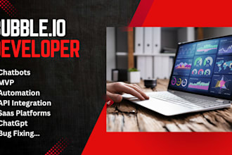 bubble io developer web app marketplace bubble saas ai integration
