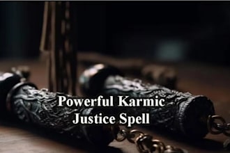 cast powerful karmic justice spell  call on universal energy to restore balance