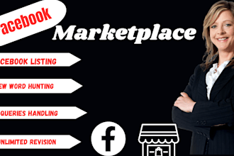 do facebook product listing and upload your product to marketplace