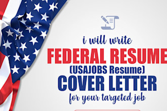craft you a federal resume writing for your targeted job, usajobs
