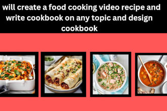 create engaging cooking videos, write and design stunning cookbooks