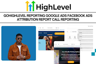 gohighlevel reporting google ads facebook ads attribution report call reporting