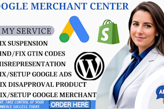 fix google merchant center suspension misrepresentation gtin and shopping ads