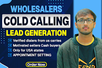 do wholesalers real estate cold calling real estate VA and appointments setting