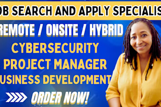 search and apply cybersecurity project manager product business developer jobs