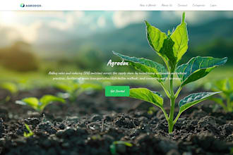 create modern looking responsive website