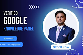 build a verified google knowledge panel for person or business knowledge panel