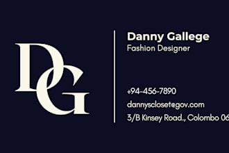 design unique professional business cards and thank you cards