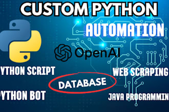 do python web scraping, machine learning, web automation, llm, rag ai, ocr, nlp