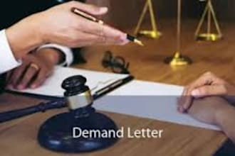 write a legal demand letter, divorce letter that gets results