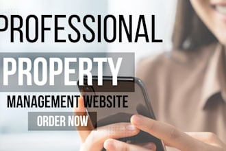 build a professional property management website