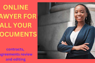 be your professional online lawyer and legal consultant