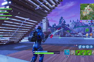 fortnite map, uefn fortnite map, zonewars, tycoon, red vs blue, 1v1, 4v4, bedwar