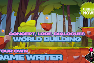 write your rpg game world with character profiles and lore