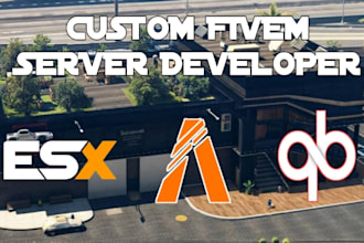 be your professional fivem server developer on qbcore and esx framework