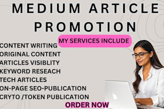 do viral promotion on your medium article