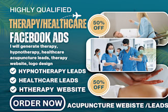 generate therapy, hypnotherapy, healthcare  acupuncture leads, therapy website