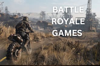 3d battle royale game, open world game, online battle royale, online multiplayer