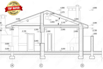 draw architectural floor plan elevation section roof site plan in autodesk revit
