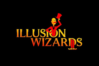 design best quality kids toy magic tricks logo