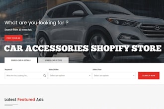 highly converting car accessories website car accessories shopify store