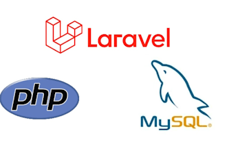 develop a laravel web app with mysql and apis
