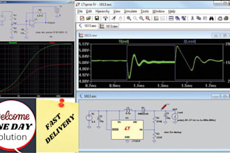 help you in ltspice,multisim,psim,logisim,verilog hdl, matlab simulink projects
